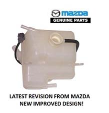 GENUINE MAZDA COOLANT EXPANSION TANK WITH SENSOR