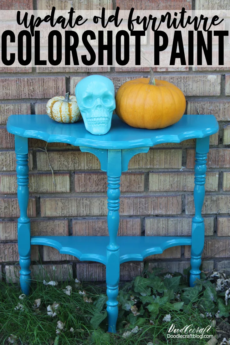 DIY party decor  COLORSHOT Paint
