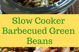 Slow Cooker Barbecued Green Beans