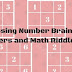 Missing Number Puzzles | Picture Math Riddles for Middle School