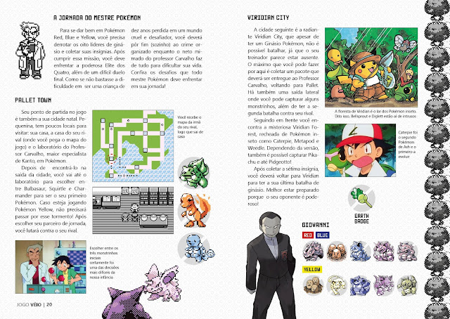 Revista Jogo Véio Nº 4A - Jogos de Plataforma Pokémon