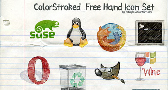 Free Hand Icons Sets