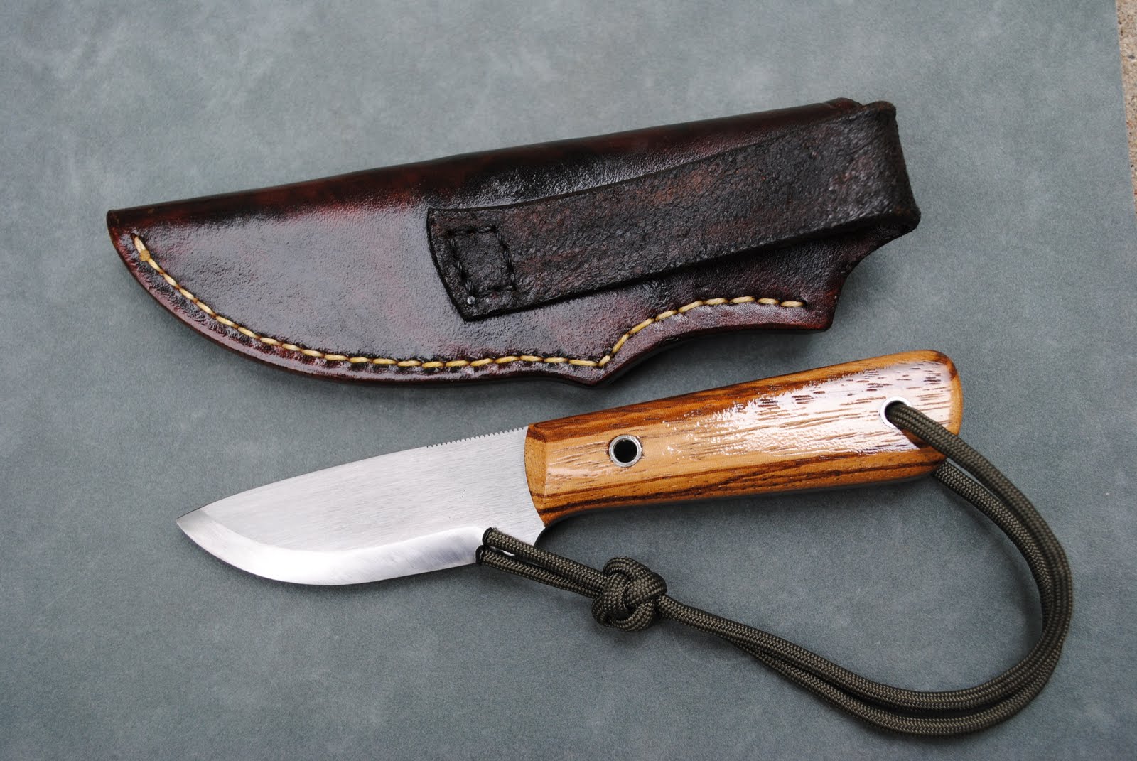 The Coffey Shop.... Sheath for Backpacking Knife