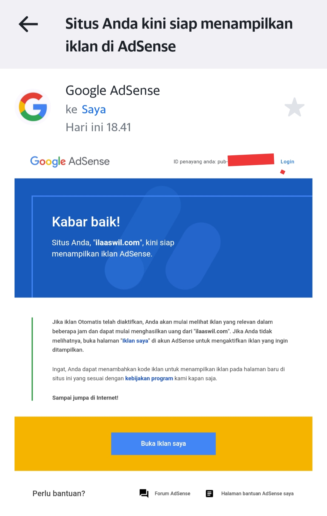 Perjalanan Menuju Persetujuan Adsense TeknoToolz: 1600 Kata Pengalaman dan Strategi