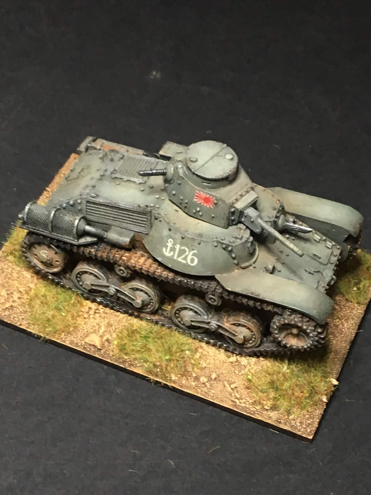 Spanish Lead Painting Bolt Action Japanese & comission