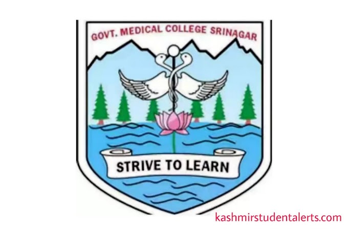 GMC Srinagar | Written Test Notification for post of Sister Tutor
