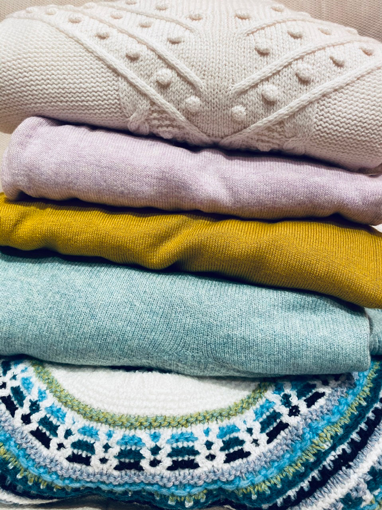 loft bobble cable sweater