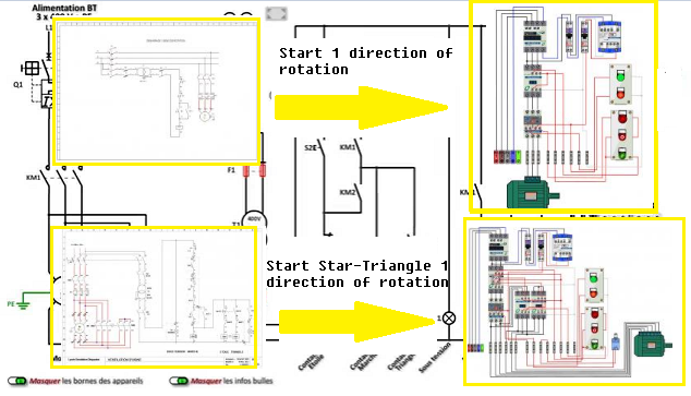 Some motor starter diagram - electrical and electronics technology degree