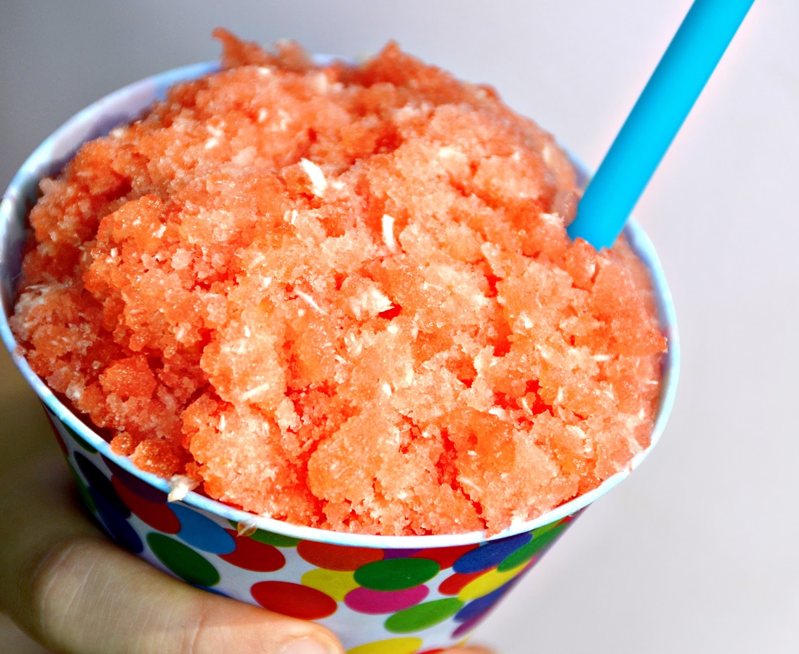 Processed Free and Me Watermelon Lime and Coconut Snow Cones