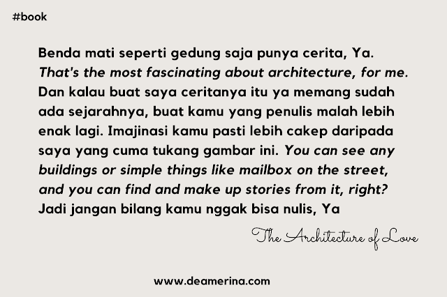 10 Quotes di Novel 'The Architecture of Love' yang Bikin Susah Move On