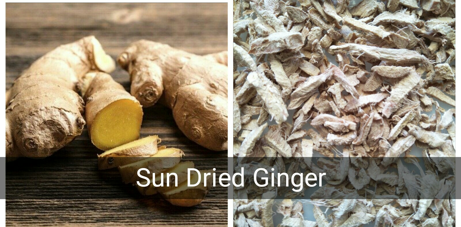 Sun Dried Ginger Recipe