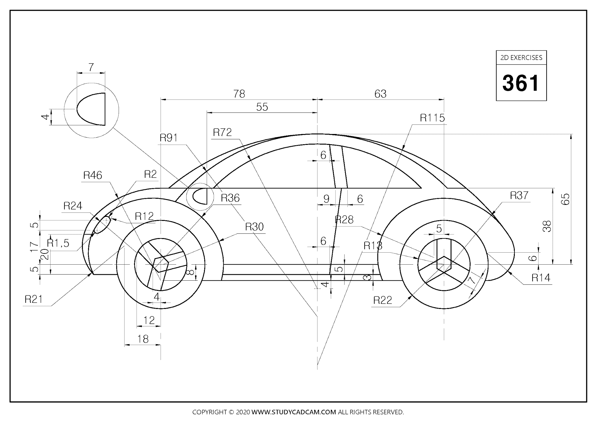autocad 2d drawing pdf file