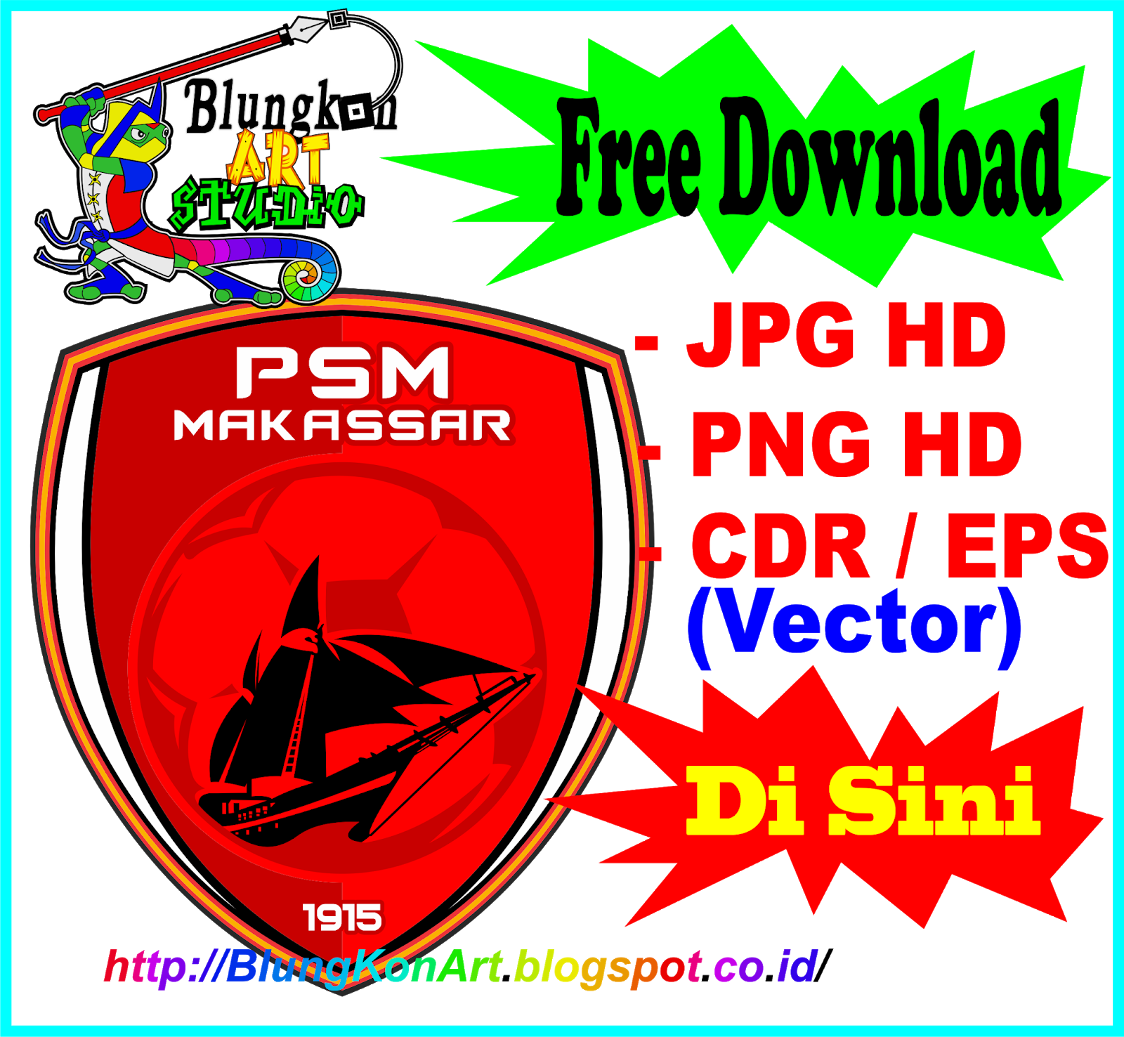 Logo PSM Makassar 2018 Vector (Coreldraw .cdr ) eps jpg png Transparan