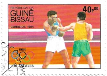 Selo Boxe nas Olimpíadas de 1984