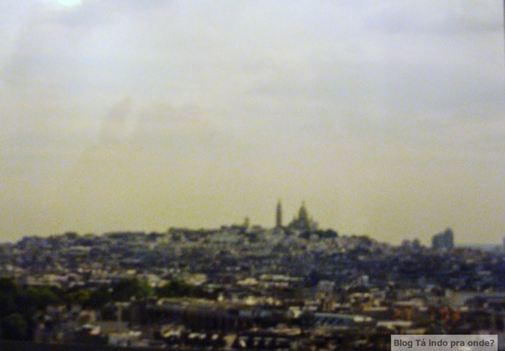 vista do Arco do Triunfo - Paris