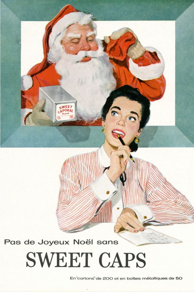 25 Vintage Christmas Cigarette Ads From the 1960s Vintage Everyday