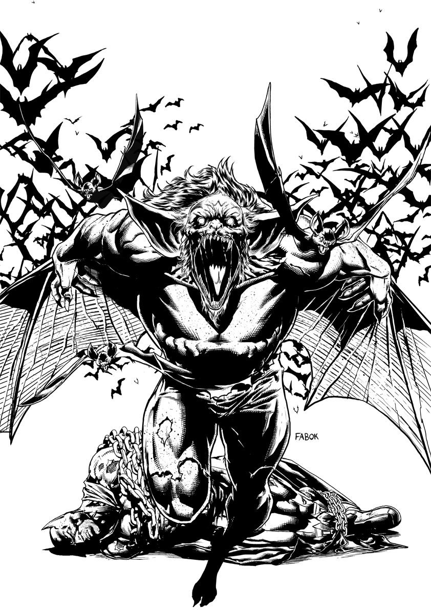 manbat coloring pages - photo #36