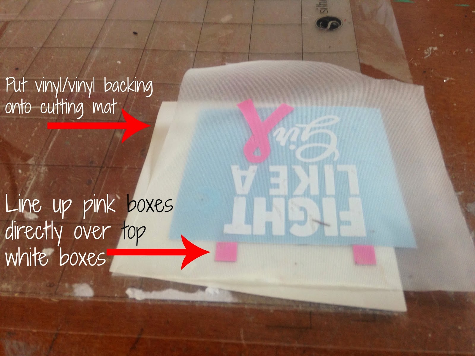 Layering Vinyl Two Tone Offset Vinyl Decal or Design Tutorial