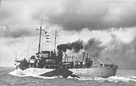 HMT Wallasea, sunk by an E-boat on 6 January 1944 worldwartwo.filminspector.com
