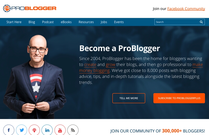 ProBlogger Blogging Tips Blog