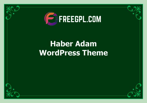 HaberAdam News WordPress Theme Free Download