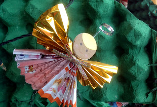 Paper Craft Angel Christmas Tree Ornament
