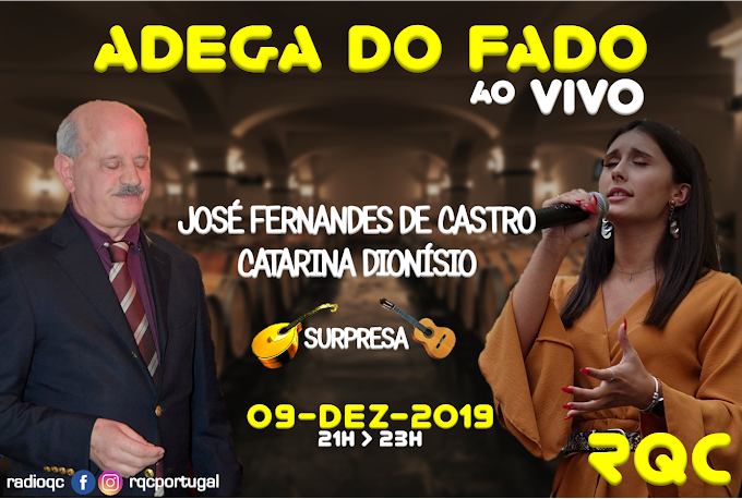 JOSÉ FERNANDES CASTRO E CATARINA DIONÍSIO AO VIVO NA RQC!