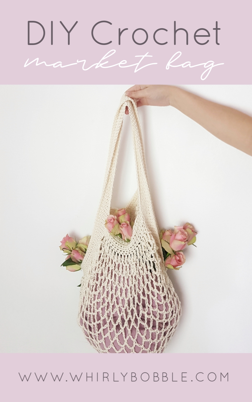 DIY Crochet Market Bag (Free Pattern) — Whirlybobble : Parenting ...