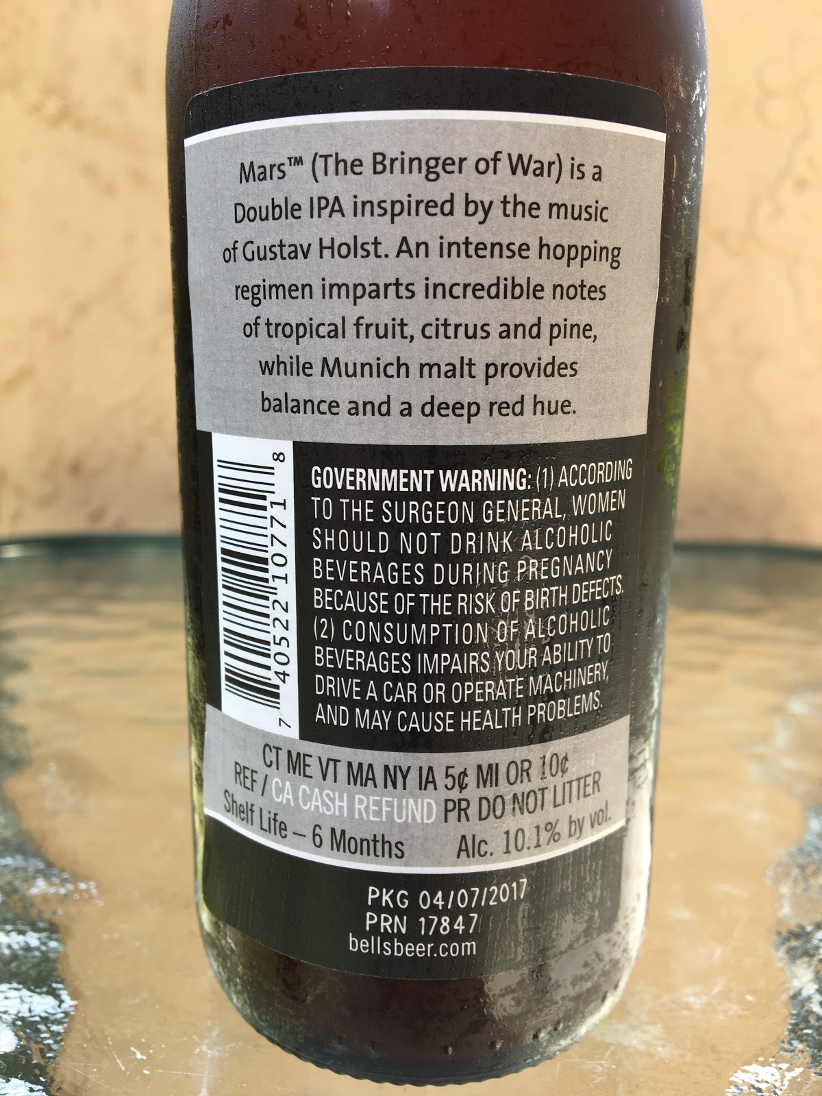 Daily Beer Review MARS