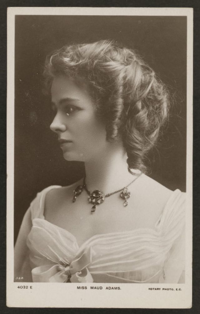 35 superbes photos de portrait de Maude Adams, la plus célèbre actrice de théâtre américaine du début du XXe siècle