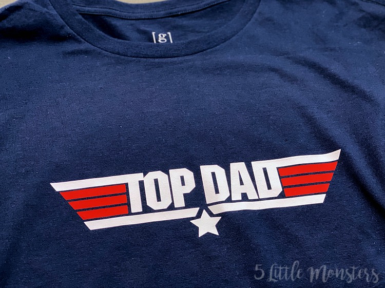 5 Little Monsters Top Dad Father's Day Shirt