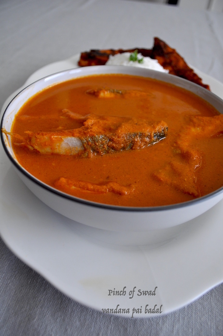 Pinch Of Swad Konkani Fish Curry (Kandya Ambat)