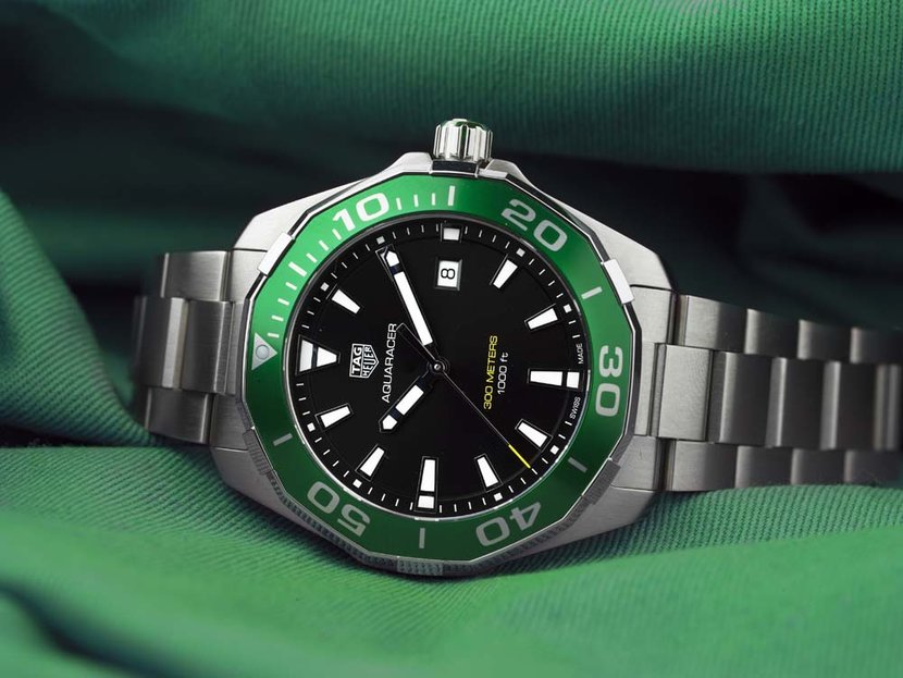 TAG HEUER ENTHUSIAST SPOTLIGHT ON TAG Heuer Aquaracer 'Qatar' Limited