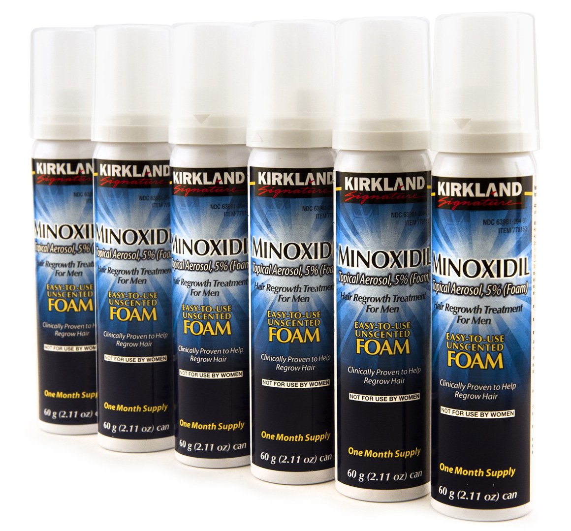 Kirkland Minoxidil Foam for Hair Growth Hair Loss Review Centre