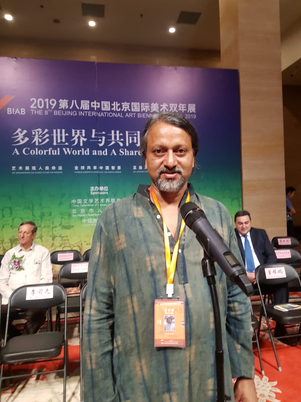 Neeraj Gupta in 8thBeijing International Art Biennale, China 2019