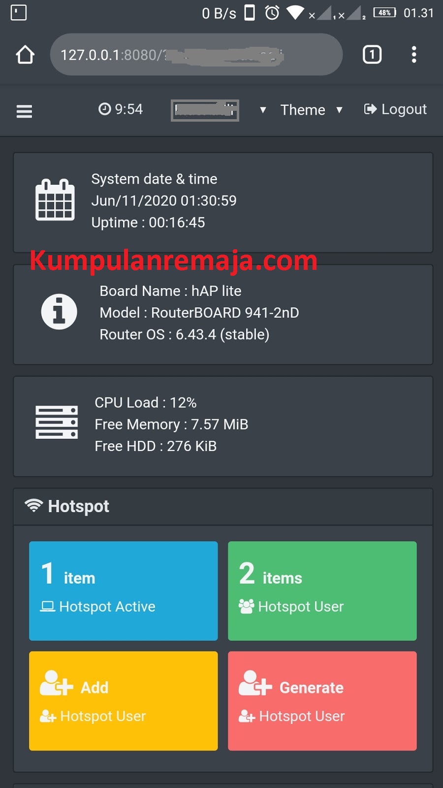 Panduan Lengkap Cara Install Mikhmon Di Android Dengan Termux Kumpulan Remaja