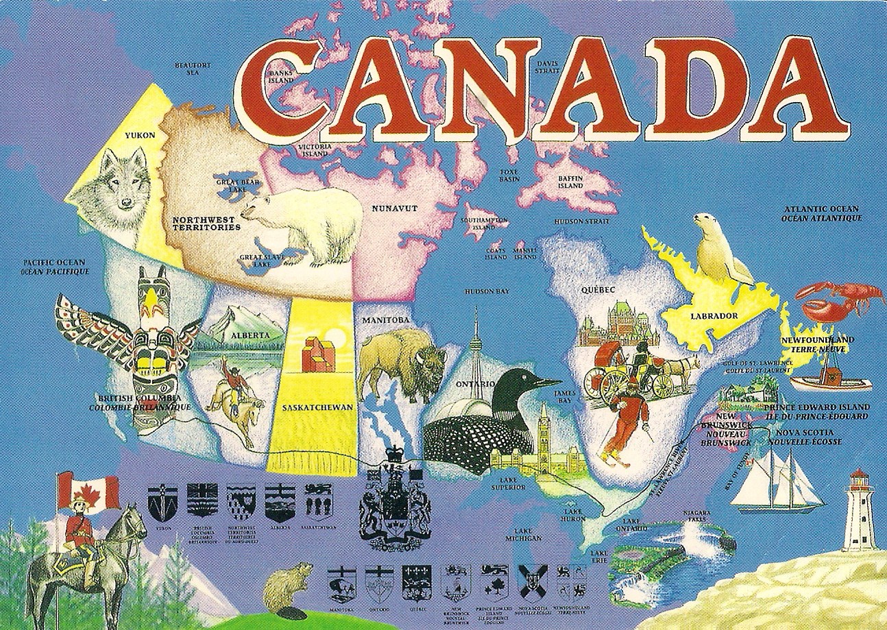 Travels With Postcards Around The World CANADA travels-with-postcards-around-the-world-canada