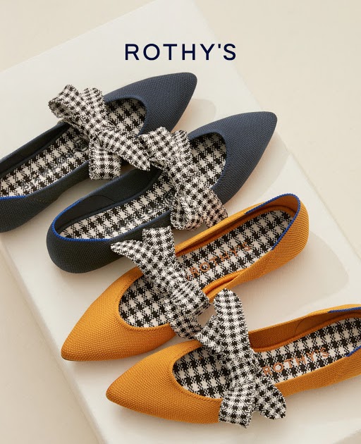Review! Rothy's Mary Jane Golden Gingham & Kid's Rose Double Stitch Loafer