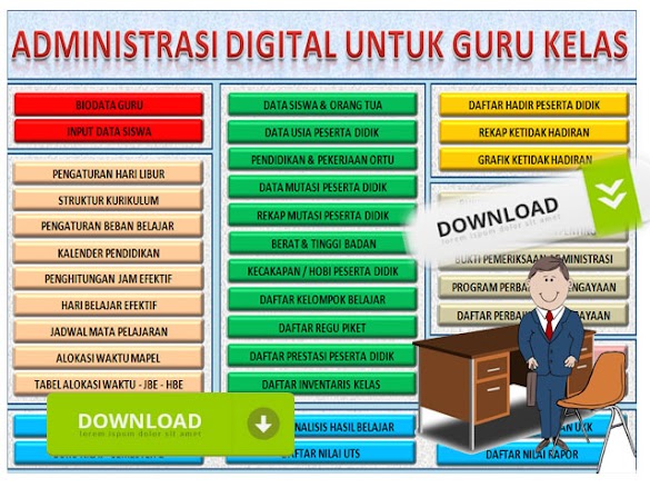 41 File Manajemen Guru Kelas 3 Sd/Mi Format Words