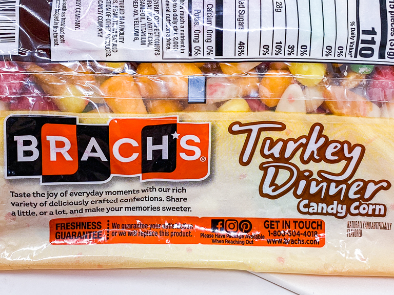 Brach's Candy Captures a Full Thanksgiving Feast in Their Sweet and Savory  Turkey Dinner Candy Corn