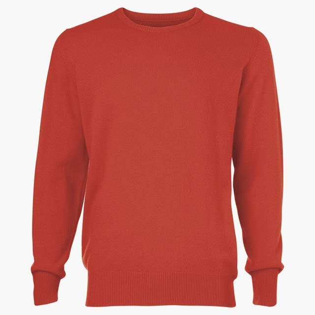 Red cashmere for Christmas from M&S Best of British | Grey Fox