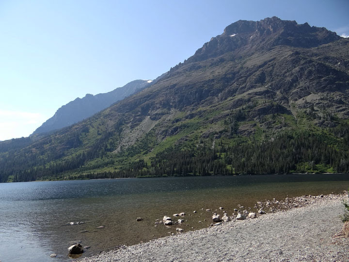 Reflections From the Fence Two Medicine Lake and Glacier Park Lodge