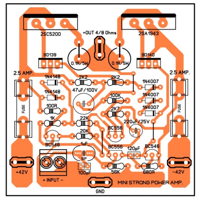 C5200 Amplifier Circuit Diagram Pdf