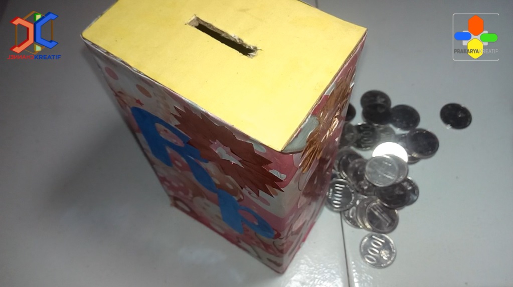 Prakarya Kreatif DIY Cara Membuat Prakarya Celengan Dari
