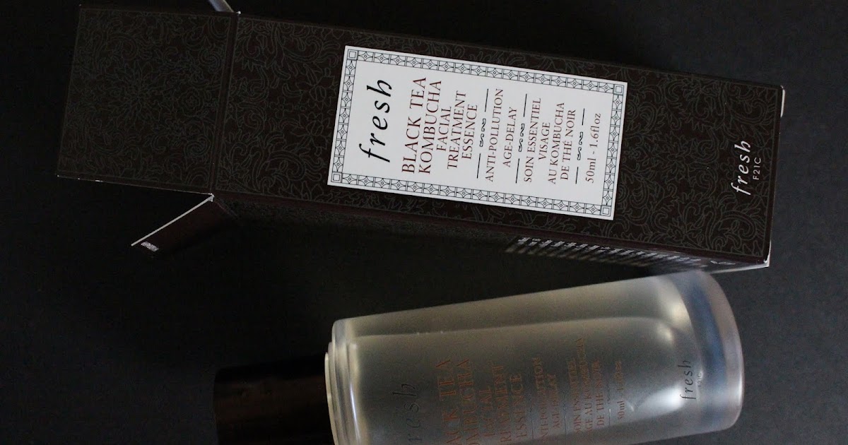 Fresh Beauty Black Tea Kombucha Facial Treatment Essence Review A