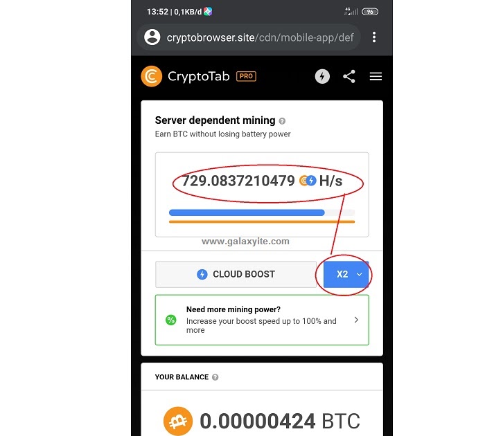 Cara Cepat mining di Aplikasi Cryptotab Browser Cara Cepat mining di Aplikasi Cryptotab Browser