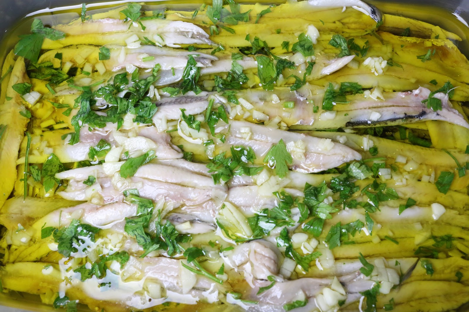 Cocina andaluza Boquerones en vinagre