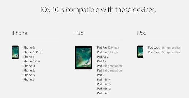 Here's a list of iOS Devices compatible with iOS 10.With its final release, iOS 10 will be compatible with the following iOS Devices as 