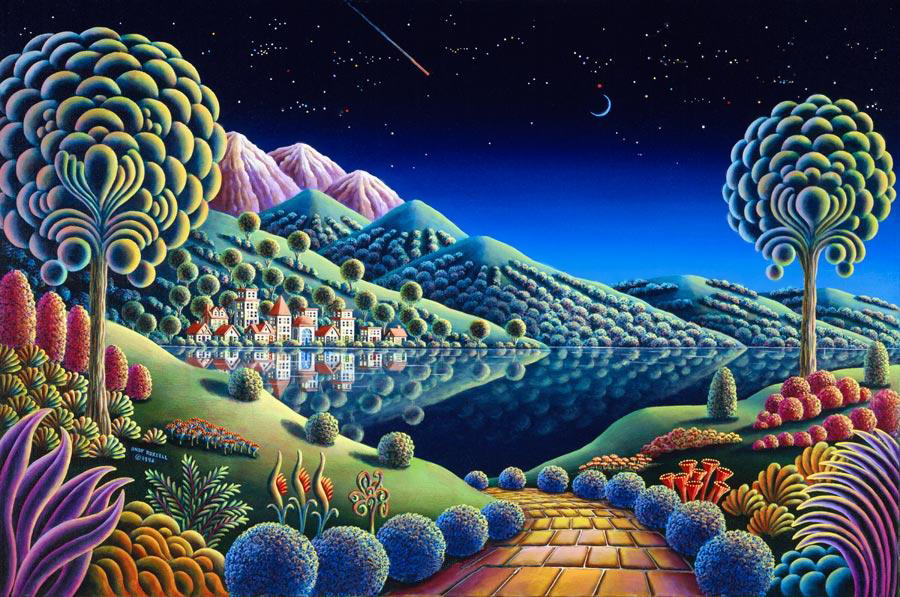 Необычный мир рисунок