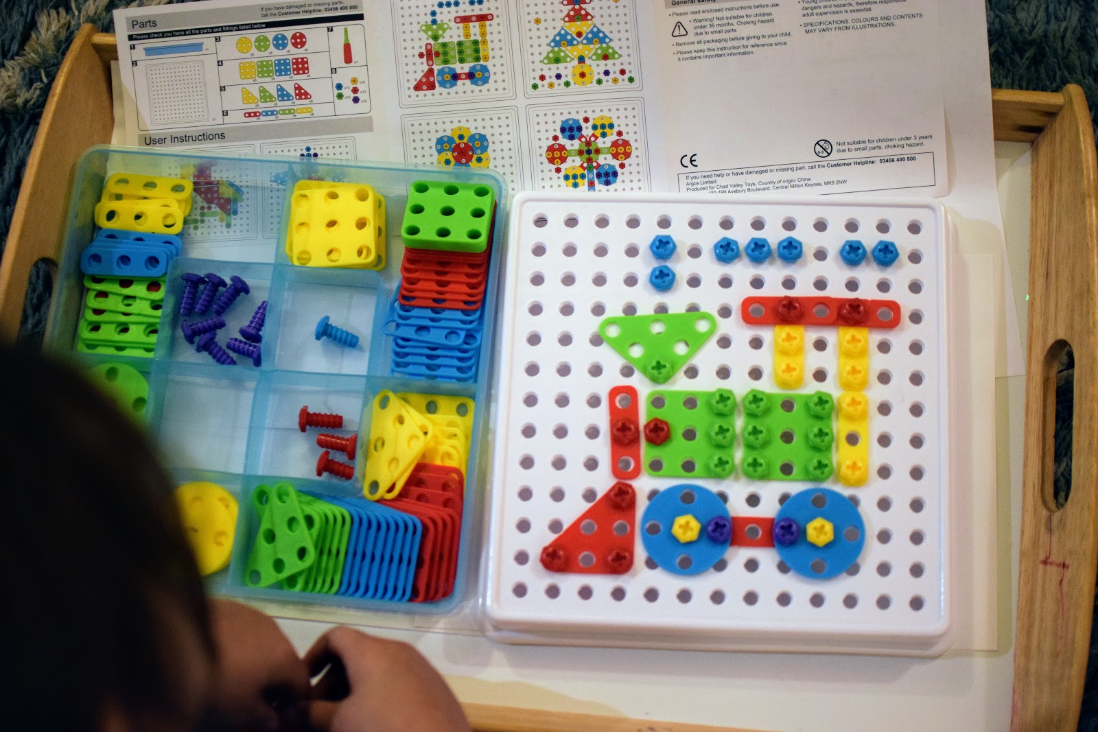 Chad Valley Mosaic Building Kit Review + Win a £75 Argos Voucher